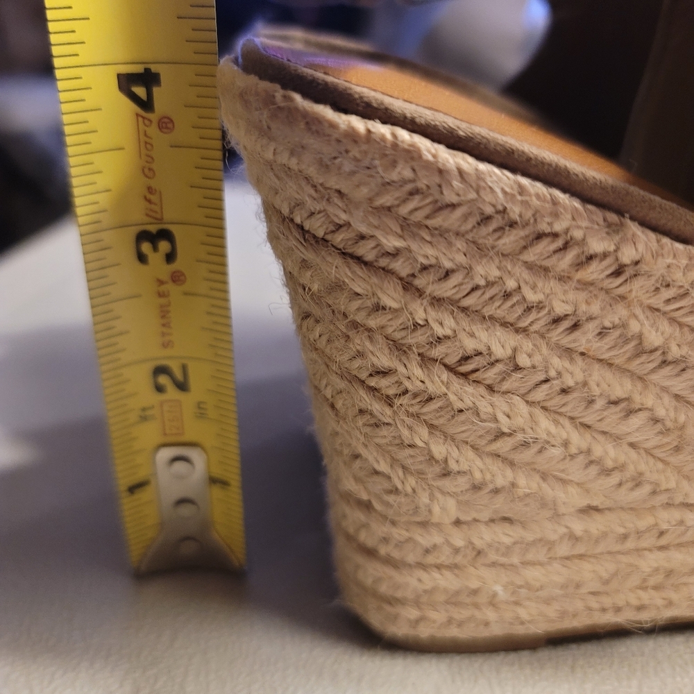 Universal Thread Espadrille Platform Wedge Taupe … - image 8